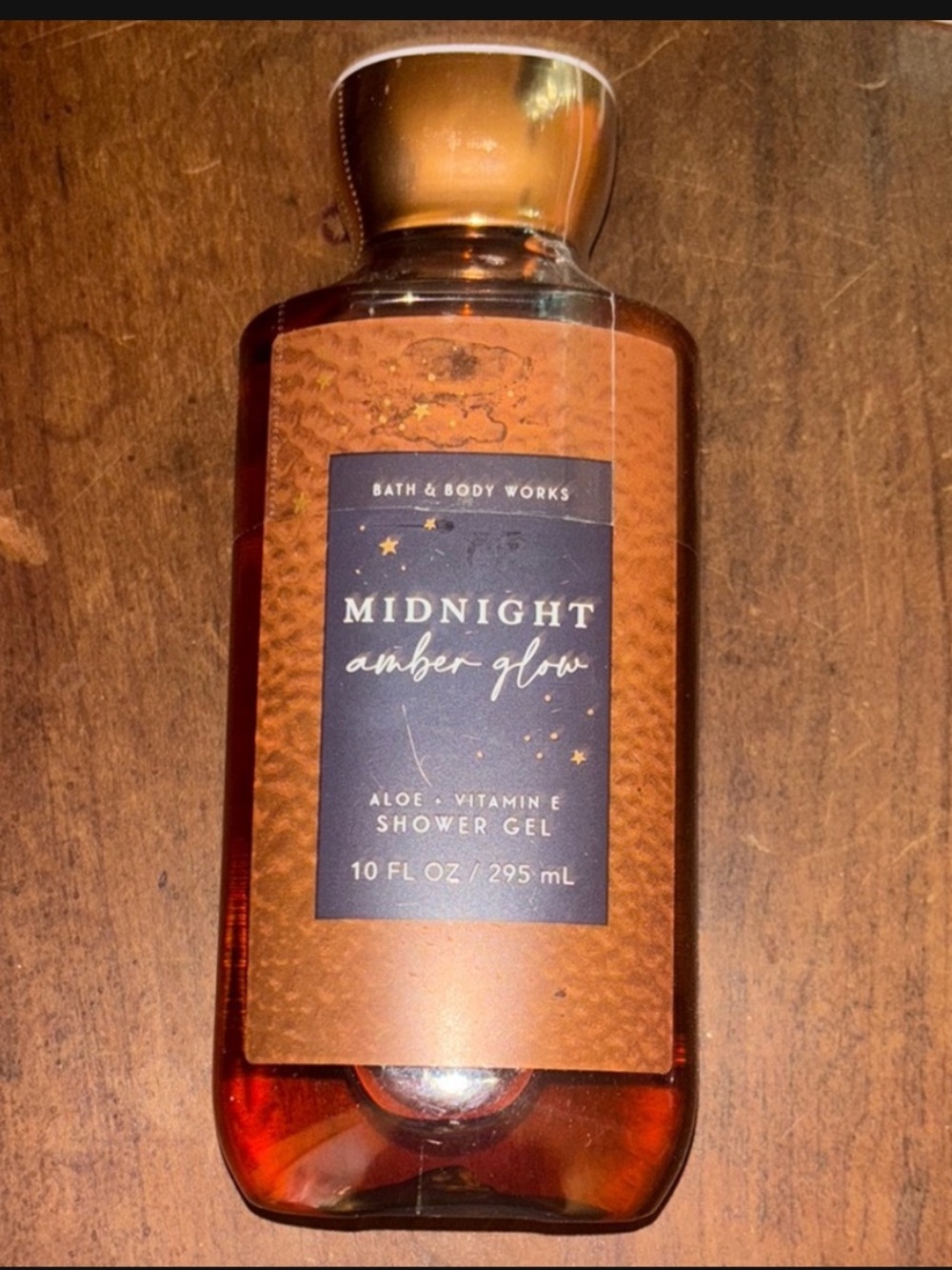 RARE/ HTF Bath & Body Works Shower Gel Midnight Amber Glow